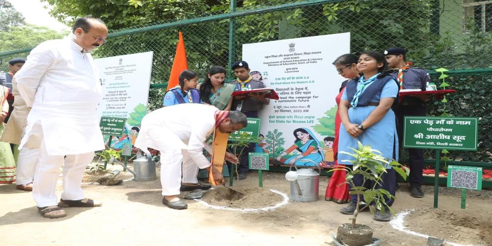 One tree, one mother, one mission: Education ministry kicks off Ek Ped Maa Ke Naam 2.0